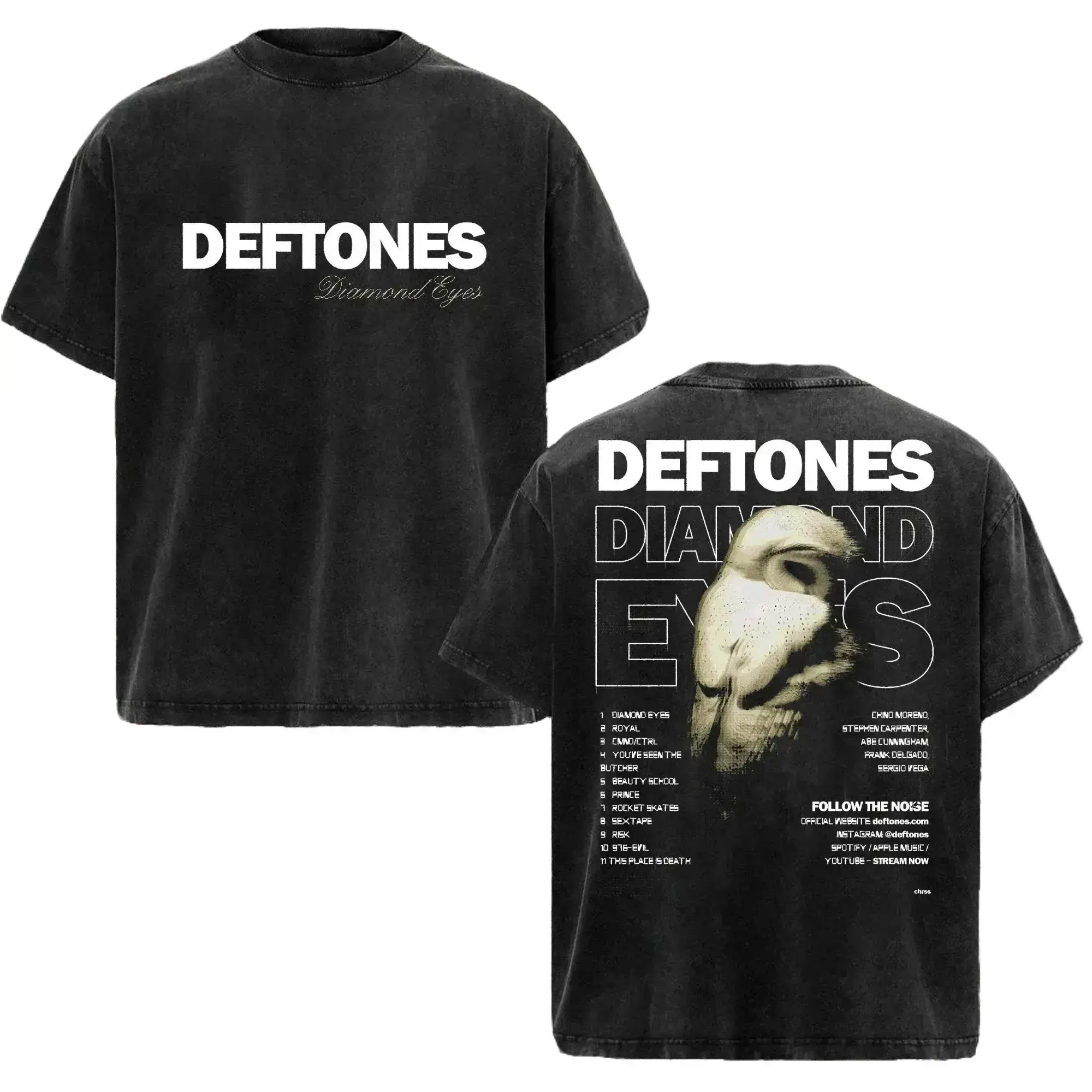 KM 100% Cotton Deftones Band T-Shirt - Dreamy Alternative Metal Graphic Tee, Dark Romantic Y2K Aesthetic Distressed Shoegaze Music Merch, Unisex Menswear Top, Humorous Streetwear Fan Gift for Men & Women