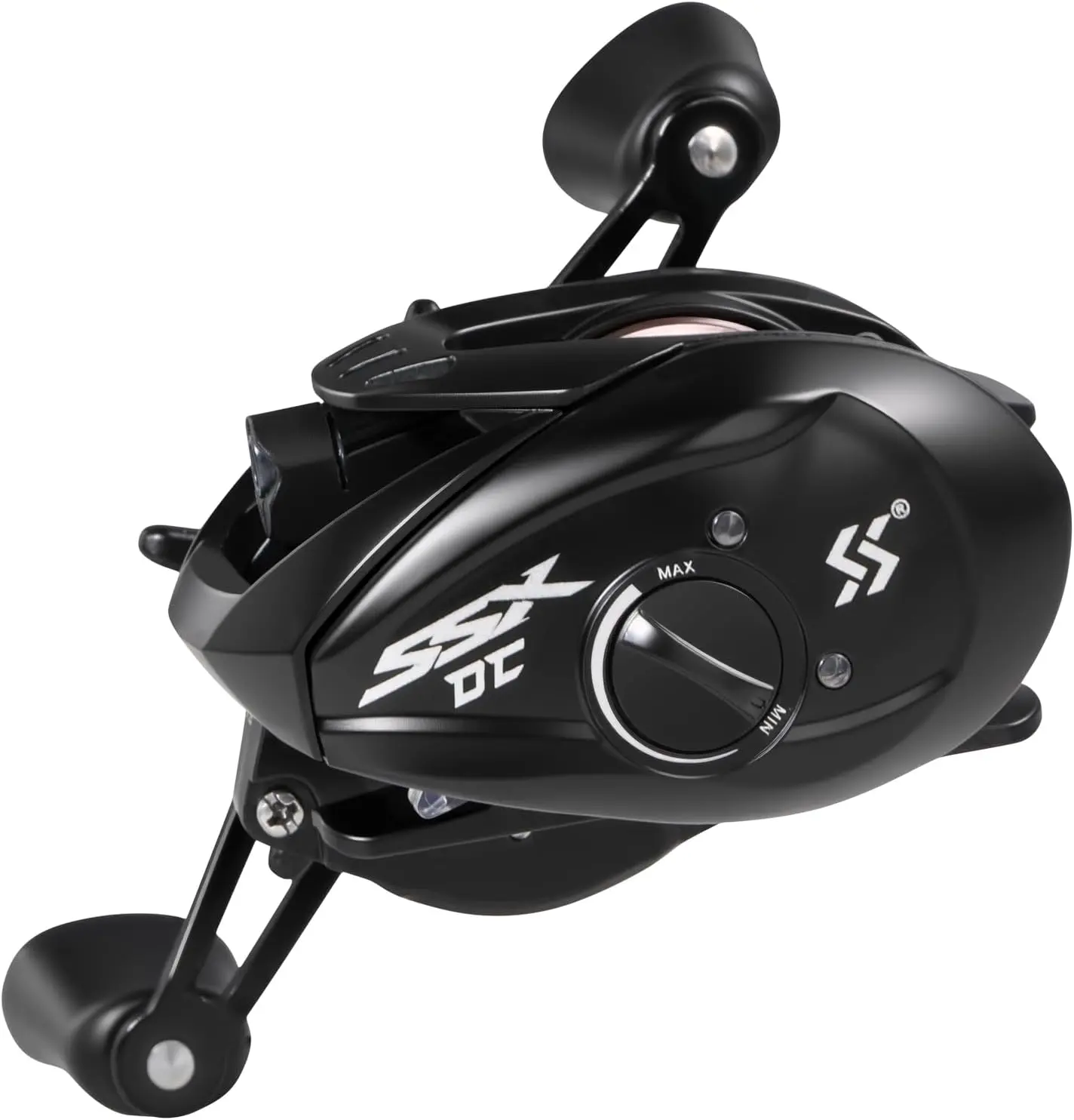 Sougayilang Baitcasting Reel with Digital Anti-Backlash Control - Smart Computer Braking System, 7.2:1 Gear Ratio, 18.5LB Max Drag-Easy Casting Baitcaster for Beginners & Bass Anglers