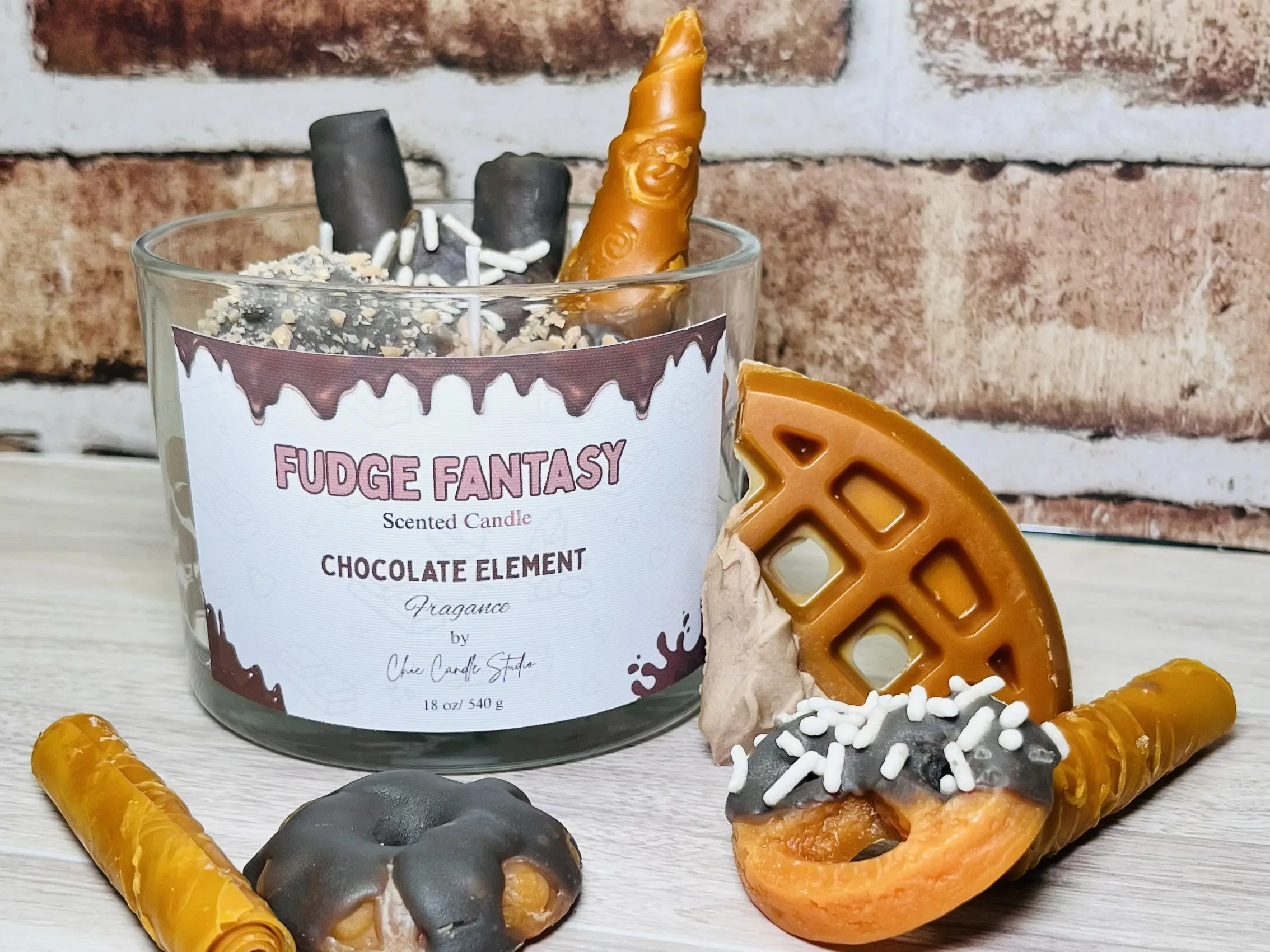 Fudge Fantasy Scented Candle Chocolate