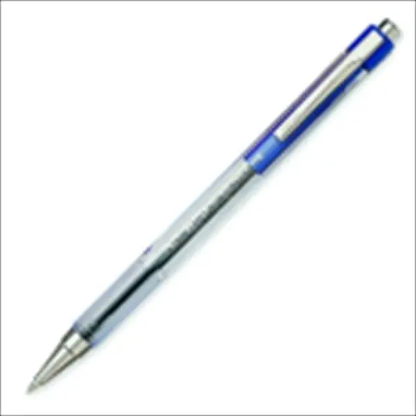 PILOT 1065486 Refillable Retractable Ballpoint Pen, Stainless Steel Build, Fine Tip, Better Non-Slip Grip, Blue Ink, 12-Count Boxed Pack with Pens & Refills
