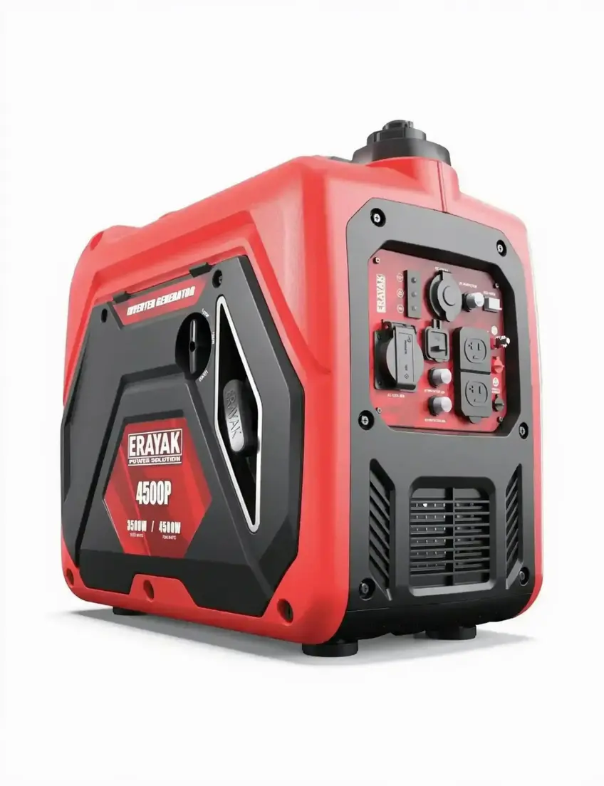 Erayak 4500W Quiet Inverter Generator | 30A RV-Ready Camping & Home Backup Power