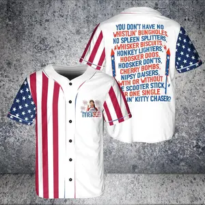 Joe Dirt Jersey, Merica 4th Of July Baseball Jersey, Baseball Jersey, 4th July Shirt, Fourth Of July Jersey