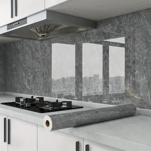 Premium Marble Self-Adhesive Wallpaper - Waterproof PVC Wall Sticker, Easy to Remove, Marble Backsplash Wallpaper for Kitchen Splashbacks, Bathrooms, Gifting to Family