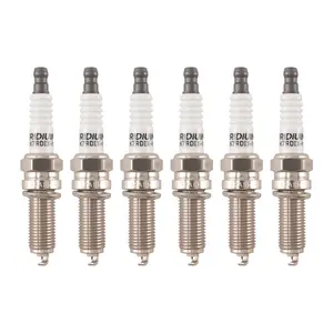 6× Iridium Spark Plugs compatible for Acura Chrysler Dodge Honda Hyundai 2008-2020 V6 93175