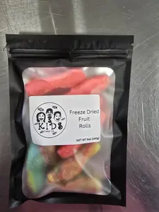 Freeze Dried fruiut rollups  by 3 Kids Candy