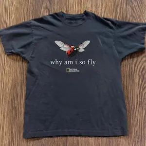 National Geographic Black Why Am I So Fly Ladybug T-shirt