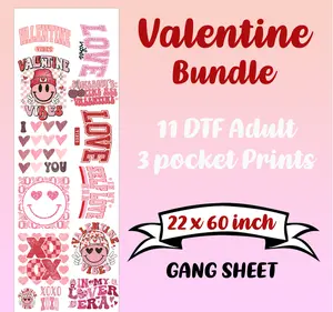 Valentines DTF Bundle Sheet