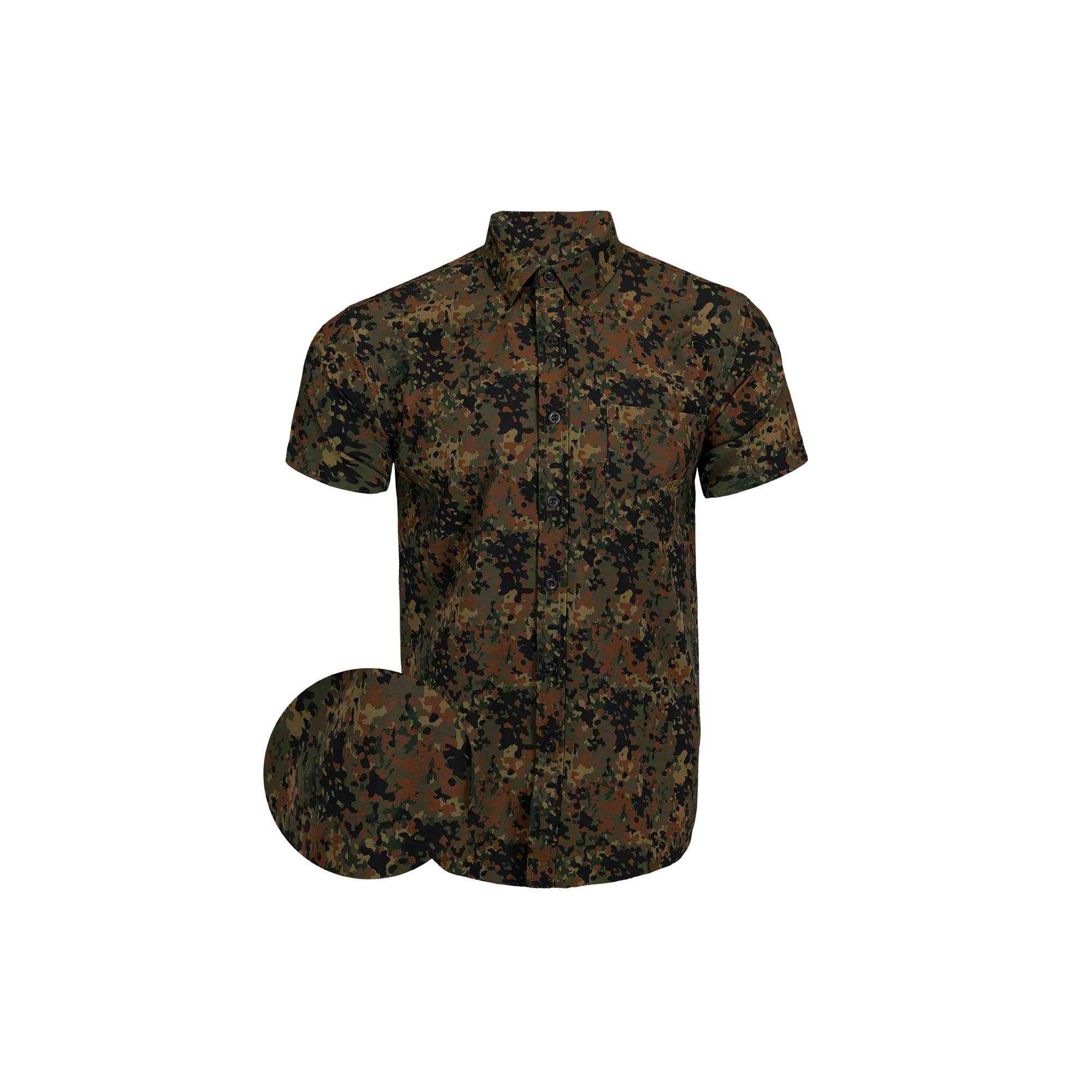 Flecktarn Button Down
