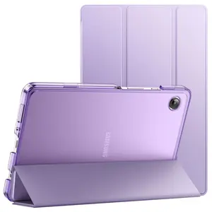 JETech Case for Samsung Galaxy Tab A11 / Tab A9 2025/2023, Slim Translucent Back