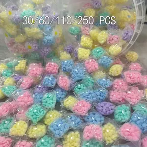 Long-Lasting 4 Color Laundry Scent Beads, Fragrance Booster, Laundry Balls, 30pcs/60pcs/110pcs/250pcs, for Home and Travel Use, Eliminate Clothing Odors, Laundry Products