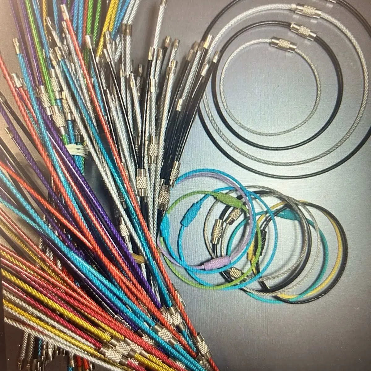 15 Pieces 6, 8, 10, 12 inch screw end cable wire 15 Pieces 6, 8, 10, 12 inch screw end cable wire