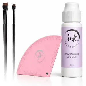 Precision Ink Brow Mapping Kit for Symmetry & Shaping