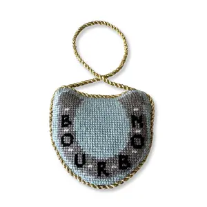 Bourbon Decanter Tag Needlepoint Canvas