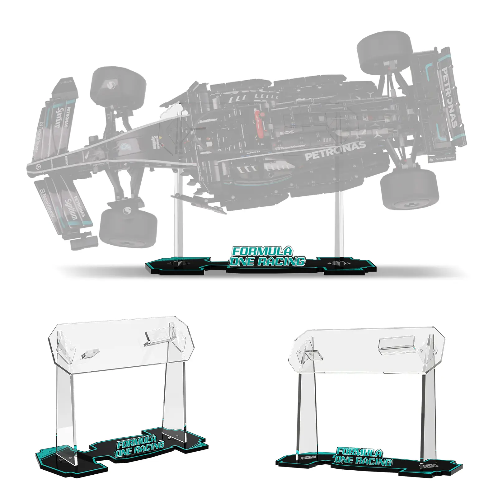 【Stand Only, No Model】Acrylic Display Stand for Technic Mercedes-AMG ...
