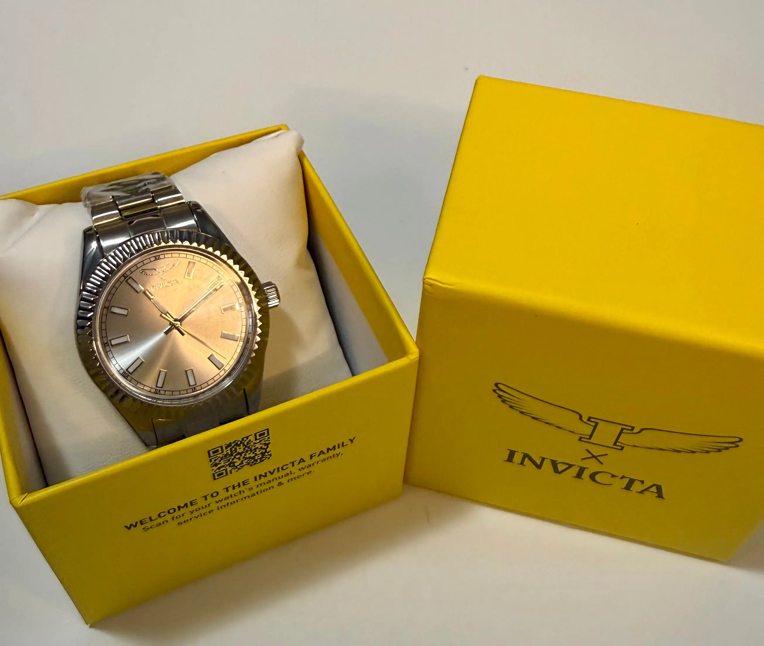 Invicta Specialty I 69013 Men 40mm Quartz Silver Dial Stainless Steel Watch