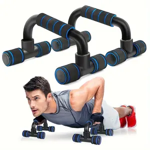 2PCS Men's Ergonomic Push-Up Bar - Non-Slip, Portable Strength Rack with Textured Grip, 300 lb Capacity, Ideal for Home and Gym Workouts, Easy to Assemble, Gym Accessories