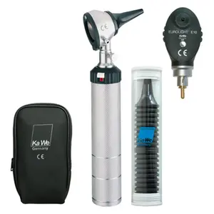 212 MAIN Mabis KaWe Otoscope-Ophthalmoscope for Small Animals - 2.5V, Interchangeable Multiple Heads, Rotating Lens, Diopter Wheel, 3x Magnification, Magnified View for Otoscopy/Eye Pet Health Supplies