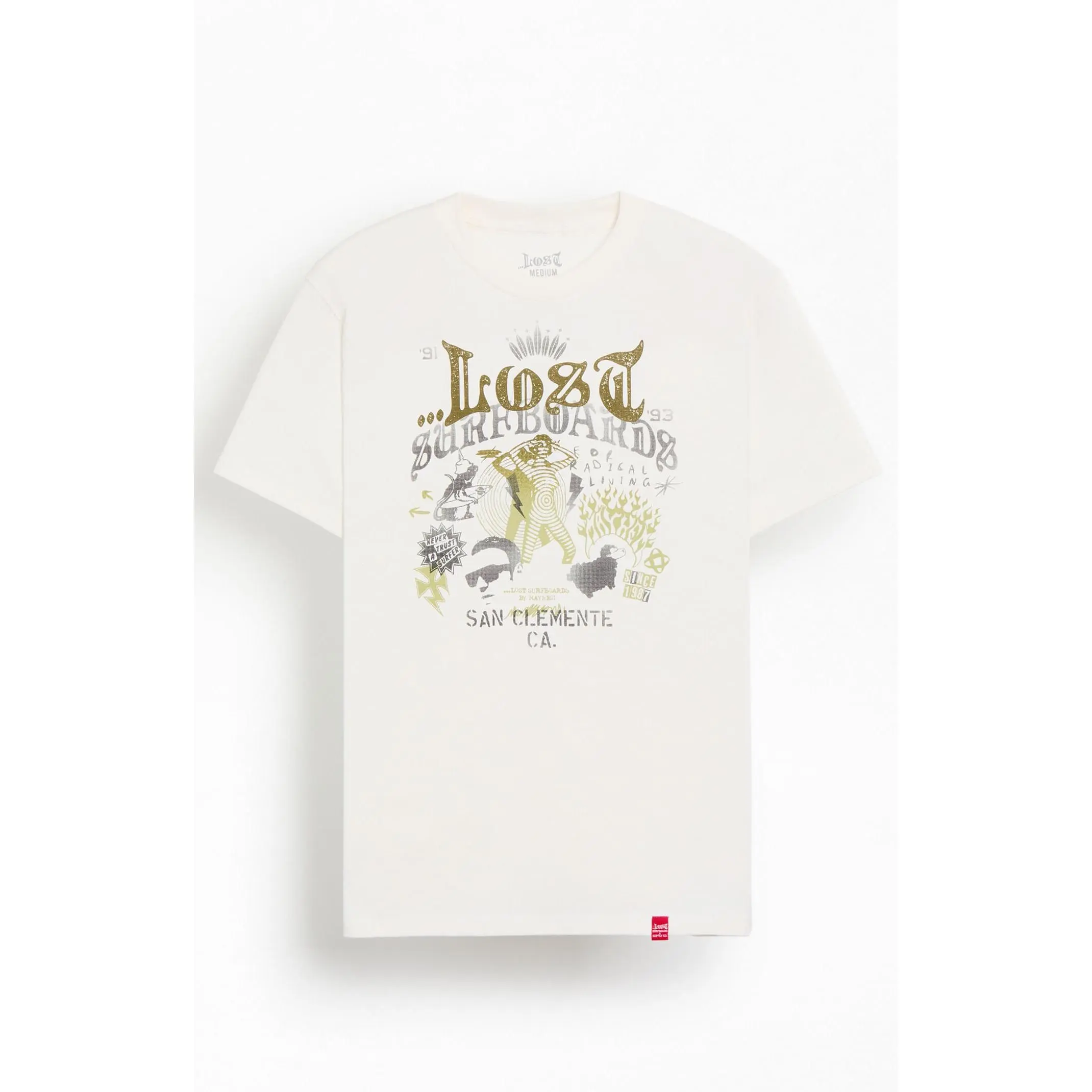 LOST Men's Radical Living Mayhem T-Shirt - Multicolor
