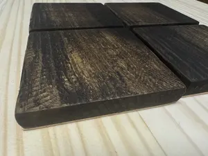 Handmade wooden coasters