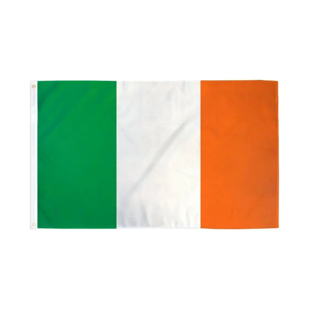 Ireland 3x5ft Polyester Standing Banner, Dye Sublimation Print, Home & Festive Party Backdrop