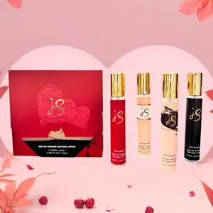 Women's Perfume Gift Set - 4 Eau de Parfum Scents for Valentine's Day, Mother's Day, Thanksgiving, Christmas & Daily Use with Unique Charm & Light Scent