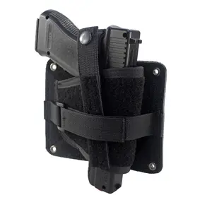 Tactical Backpack Gun Holster Car Beside Desk Hook & Loop Holster Ambidextrous