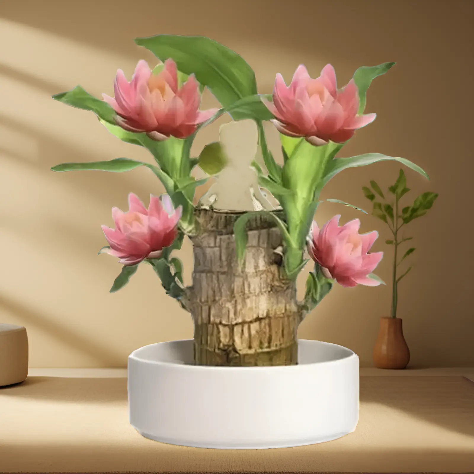 Fall Decor Must-Have! "** Brazilian Wood + Rustic Planter - 50% Off Combo!