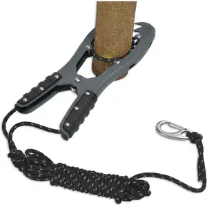 Kayak Brush Gripper, Kayak Anchor Grip with 16.4ft Paracord and Snap Hook to Anchor Float, Canoe, Boat for Fishing Boating Camping