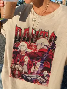 Devil may Cry anime  character unisex tshirt