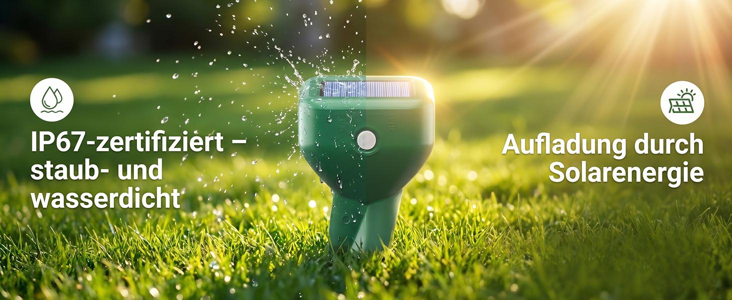 4/6/8 Pack Waterproof Solar-Powered Ultrasonic Pest Deterrent for Outdoor Yd, Lawn & Garden - Repels Mole, Snake, Gopher, Vole, Rabbit, Skunk & More, Animal Deterrence, Multiple Packs 4/6/8 Pack Waterproof Solar-Powered Ultrasonic Pest Deterrent for Outdoor Yd, Lawn & Garden - Repels Mole, Snake, Gopher, Vole, Rabbit, Skunk & More, Animal Deterrence, Multiple Packs