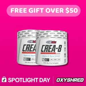 SPOTLIGHT x CREA-8 Twin Pack | 2 x 500g Micronized Creatine Monohydrate | Strength & Recovery Support | Unflavored | Best Value Bundle