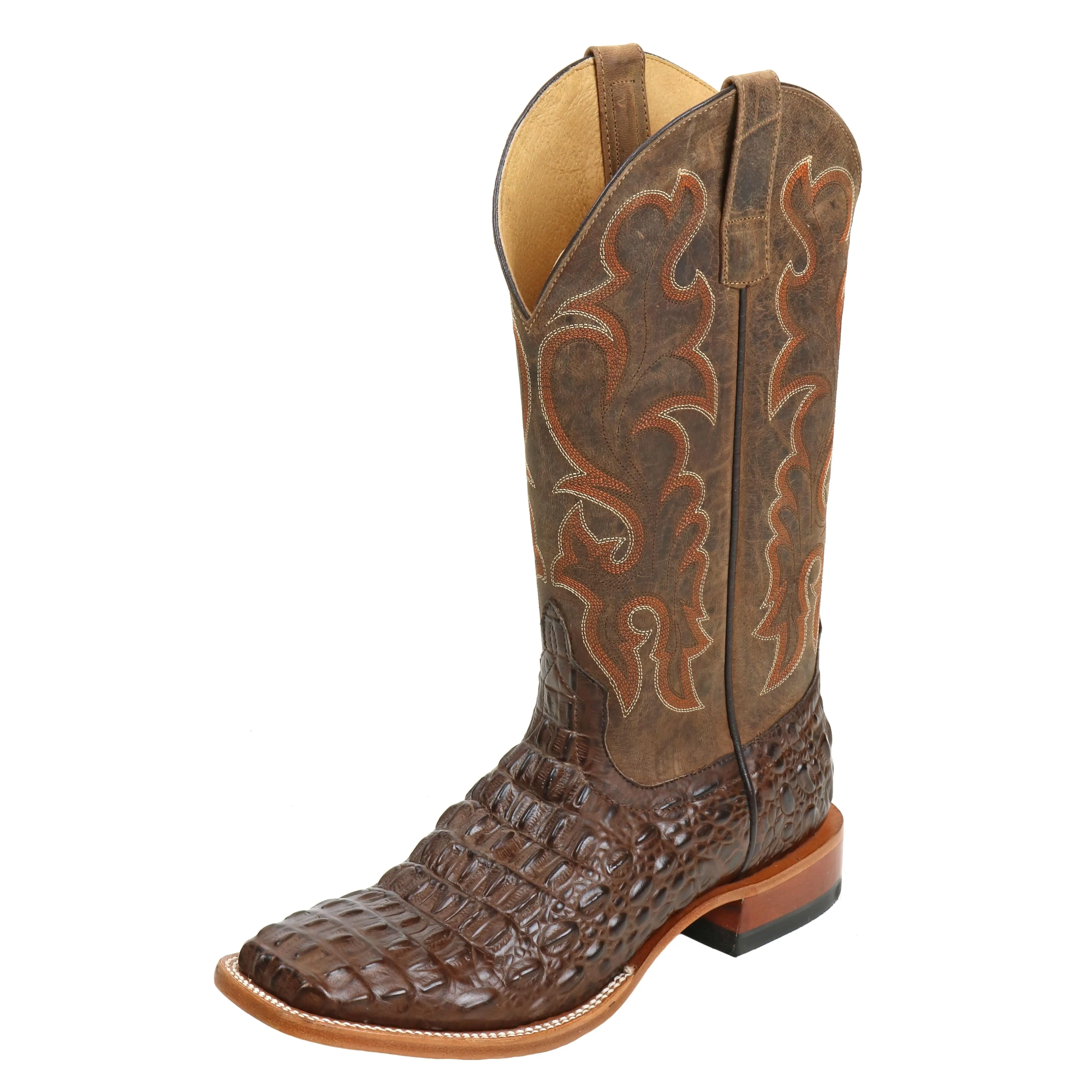 Horse Power by Anderson Bean Chocolate Nile Crocodile Men's Boots