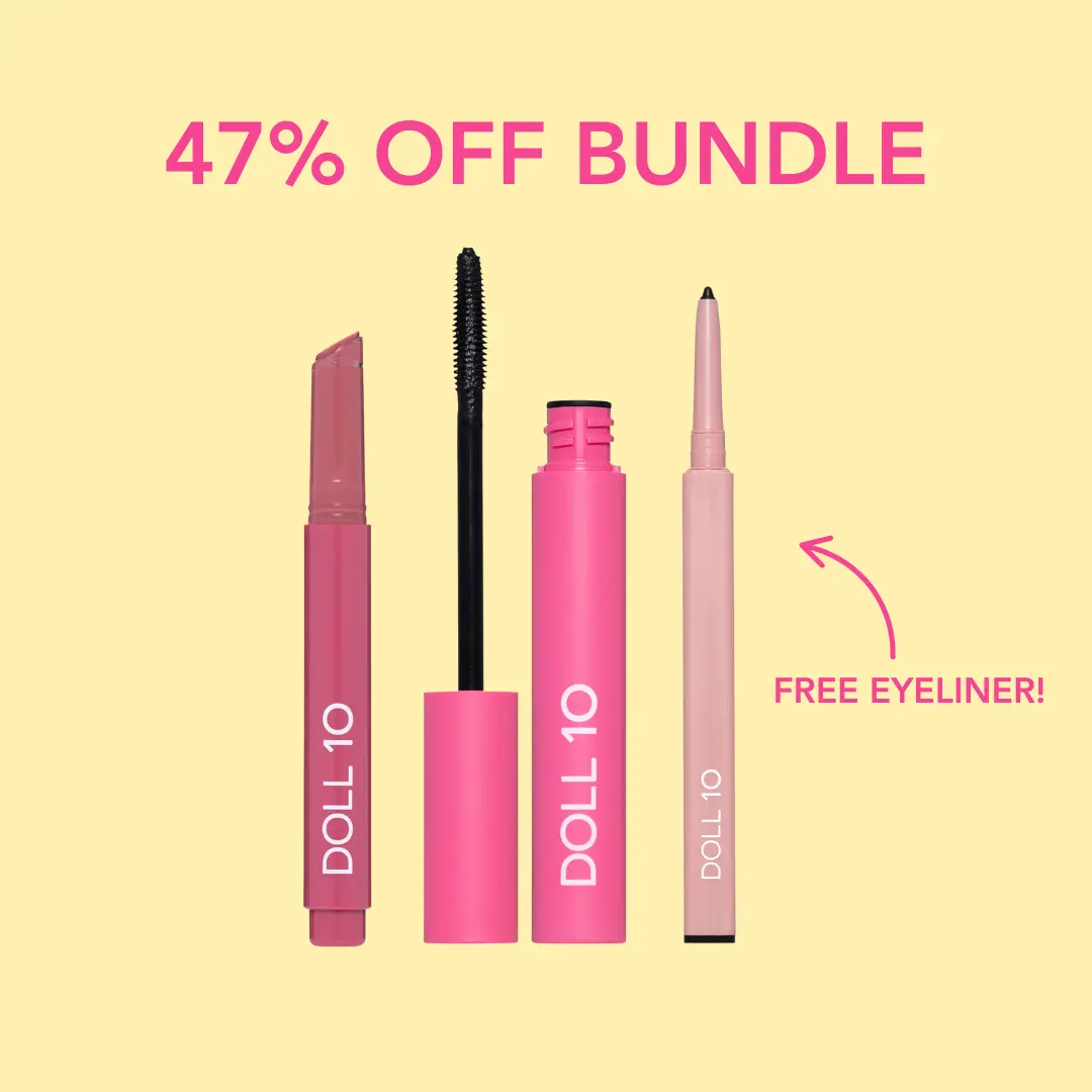 Iconic Essentials Bundle | She's an Icon Mascara, Peptide Plump Lip Treatment, & Precision Eyeliner