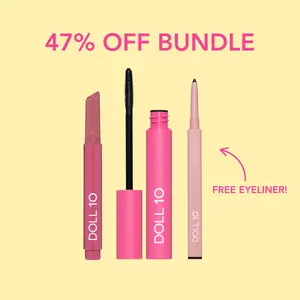 Iconic Essentials Bundle | She's an Icon Mascara, Peptide Plump Lip Treatment, & Precision Eyeliner