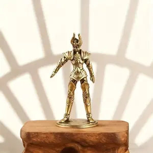 Vintage Mini Statue Zodiac Decor, Desktop Home Decoration, Bookshelf Living Room Bedroom Ornament, Model Enthusiast Collection, Creative Gift