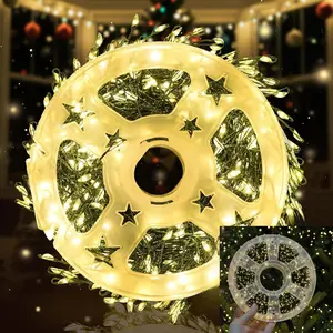Christmas tree decorative lights, LED copper wire firecracker lights, with remote control, Christmas ornaments, USB interface, indoor decorations, outdoor decorations, party essentials, suitable for bedrooms, wreaths, parties, windows, wedding decorations