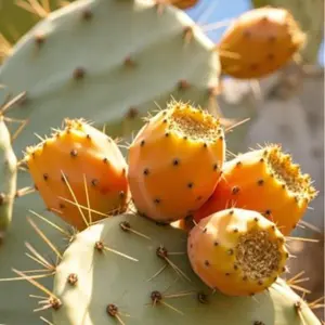 Cactus Fruit Seeds – Sweet Prickly Pear Fruit Seedling, Easy to Grow, Drought Tolerant, Ideal for Indoor & Outdoor Gardens