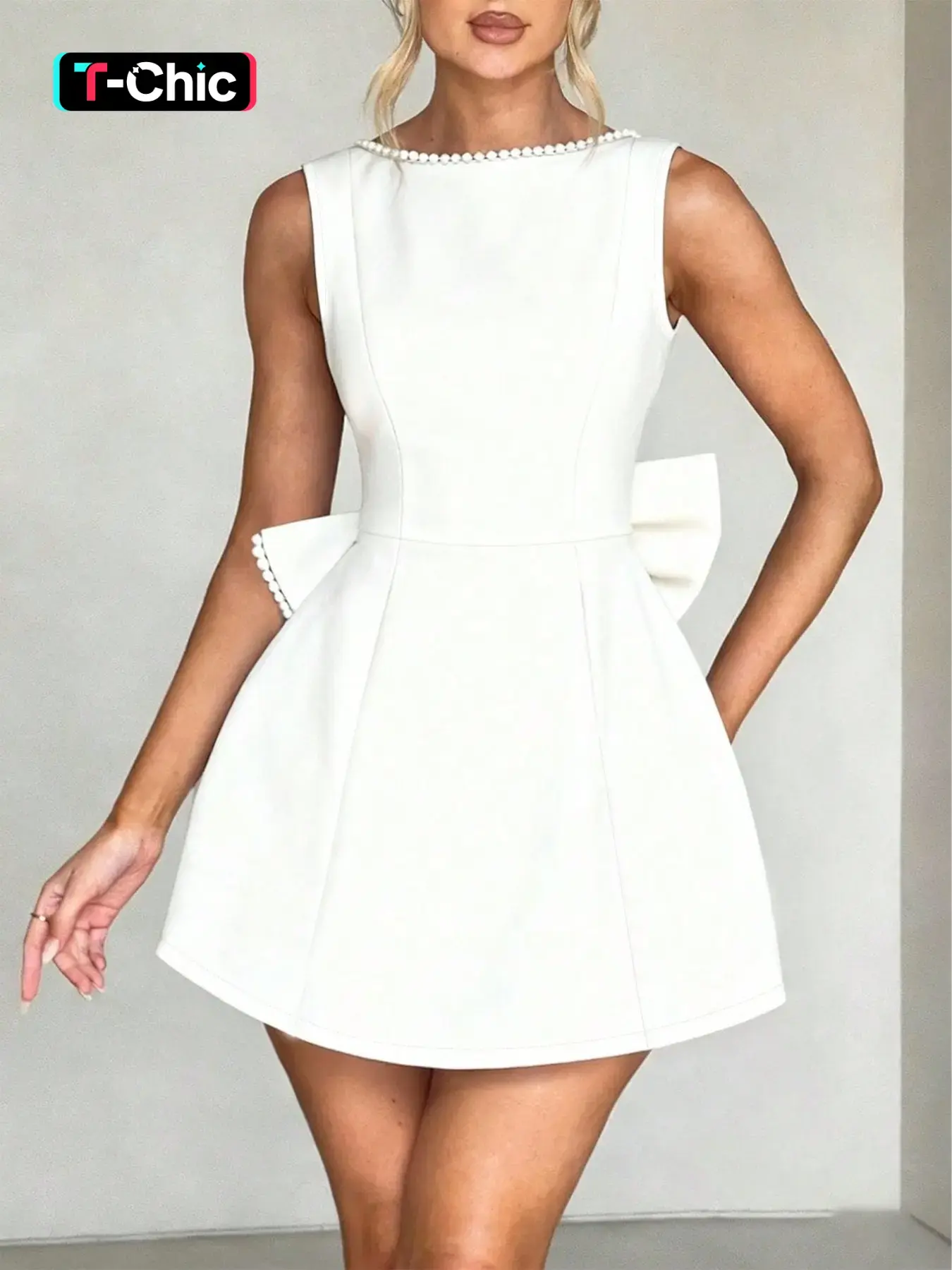 Miu miu white dress - TikTok Shop