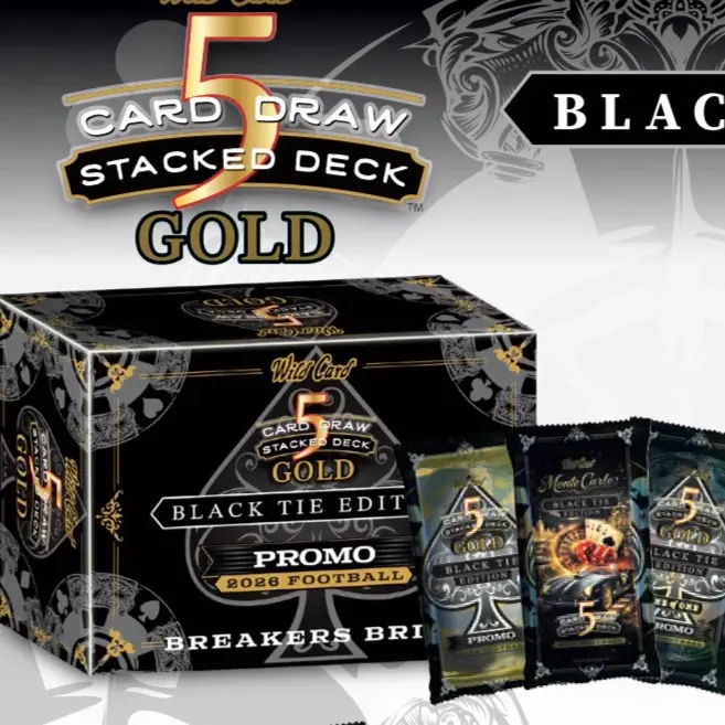 Wild Card 5 Card Draw Stacked Deck Breakers Brick