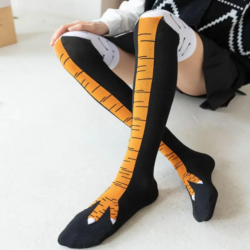 Creative Chicken Leg Design Ankle Socks, Breathable Comfortable Sports Socks, Athletic Socks for Women & Men, Sports Fit Socks, Sports & Outdoor Accessories