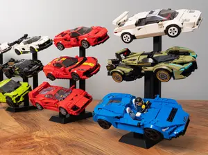 3 Tier Riser Display Shelf for Brick Built Vehicles - Ultimate Collectors Display
