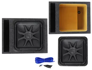 Kicker 15" Solo Baric L7S L7S152 Solobaric Subwoofer+Vented Sub Box Enclosure
