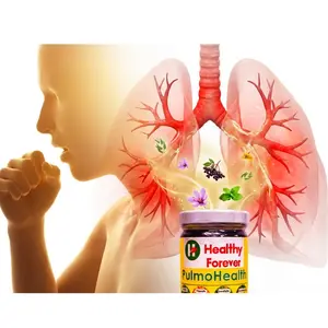 Healthy Forever Pulmo Health Cough Syrup - Natural Relief with Honey Royal Jelly Eucalyptus Mullein Propolis Mint Thyme Rosemary Saffron Elderberry for Respiratory Health