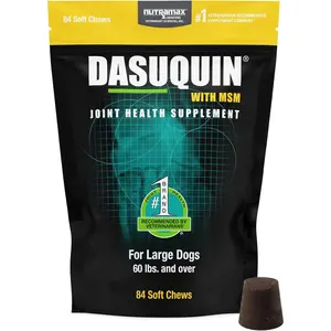 Dasuquin for Large Dogs Joint Health Supplement with Glucosamine Chondroitin ASU and MSM Premium Hip and Joint Support Advanced Formula Soft Chews for Large Breed Dogs Mobility Care and Healthy Cartilage