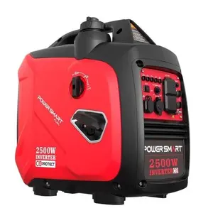Powersmart 2500W Inverter Gas Generator,39-Pound RV Ready Outdoor Generator,Parallel Capability,Quiet Generator for Home Use,Camping,Low Fuel Consumption,Portable,Quiet Operation,Outdoor Use, Hurricane,Emergency(HB5020 HB5020C)