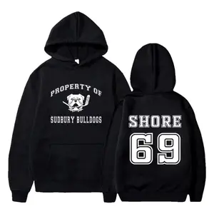 Shoresy 69 Sudbury Blueberry Bulldogs Hoodie Long Sleeve Sweatshirts Women Men Funny Clothes Gift for Birthday Holiday Christmas Halloween