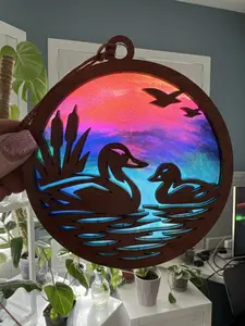 Ducks Suncatcher for Sunny Window