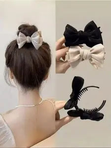 Elegant Butterfly Hair Claw Clips, Clip In Claw, Anti-Slip Design, Perfect for Ponytails, Ideal for Women & Girls, Hair Accessories