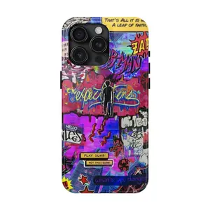 Miles Morales Graffiti Hard Case, Spider-Man Universe Phone Case, compatible with iPhone 17/16/15/14/13/12/11 Pro Max/Plus and Samsung Galaxy S23FE/22/23/24/25.