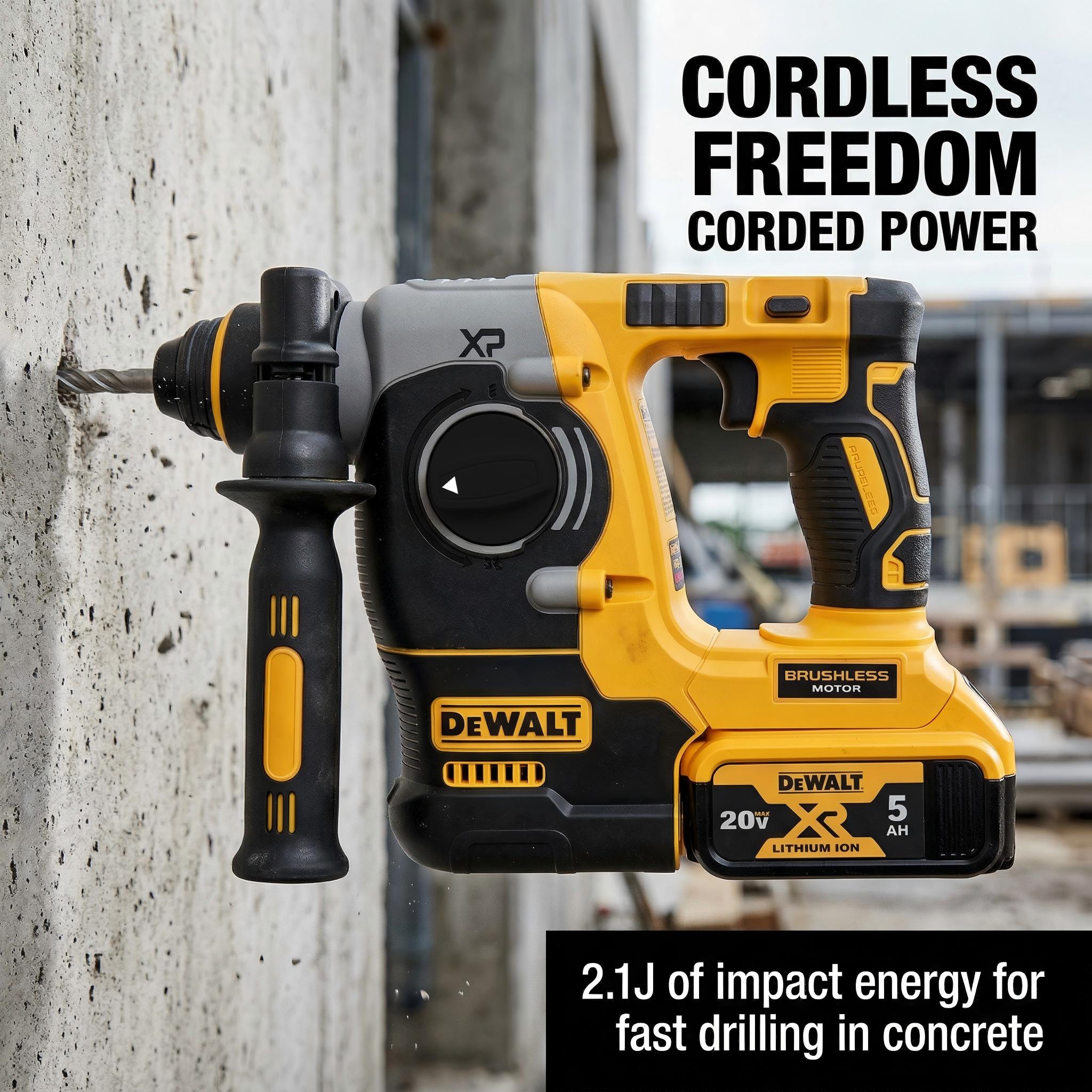 DEWALT DCH273 impact hammer drill